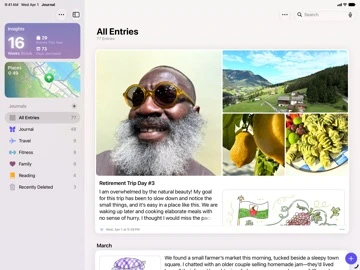Apple Journal — iPad 2