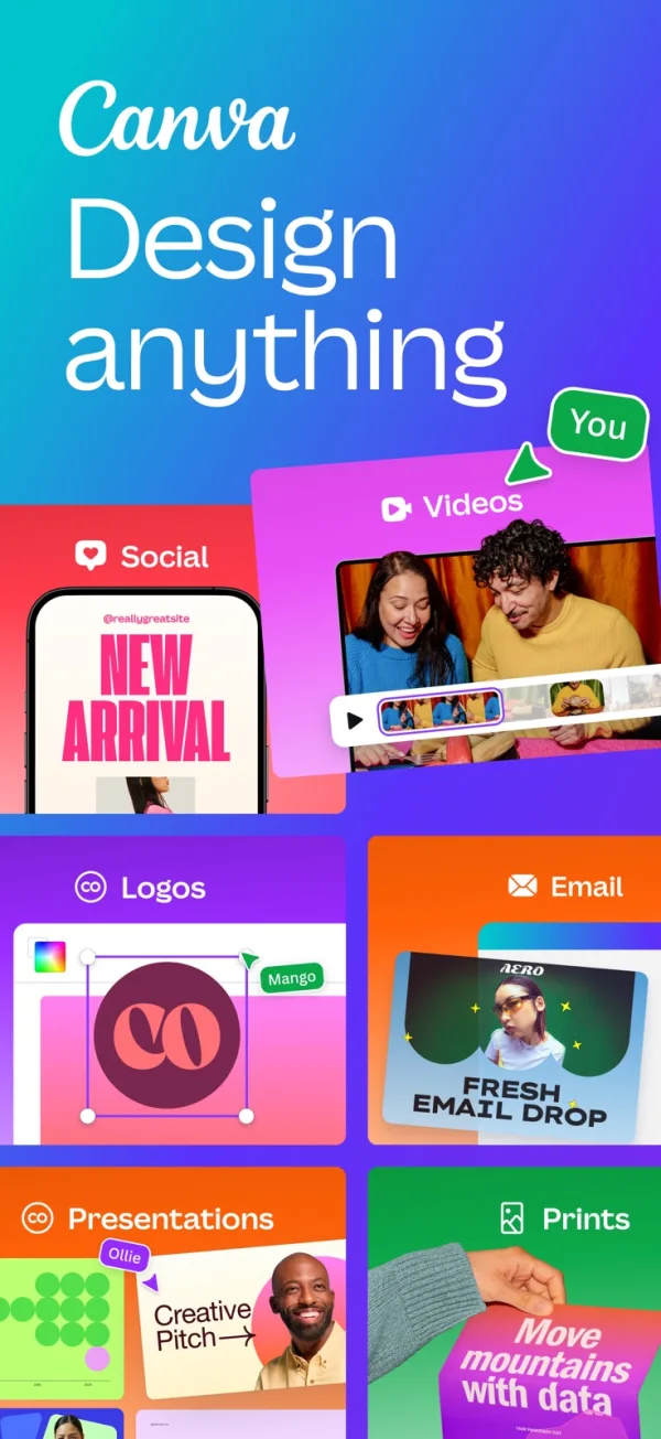 Canva developer-published iPhone product screenshot 1