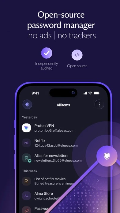 Proton Pass — iPhone 1