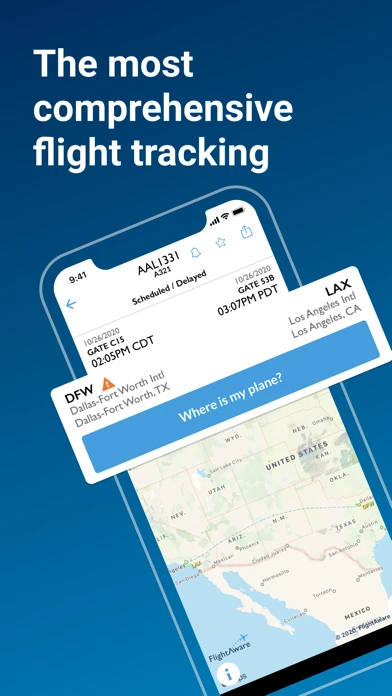 FlightAware — iPhone 1