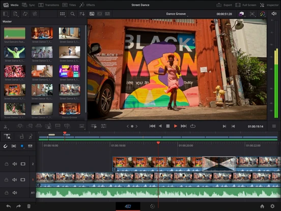 DaVinci Resolve — iPad 1