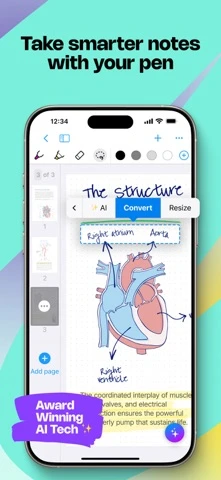 MyScript Notes (formerly Nebo) — iPhone 1