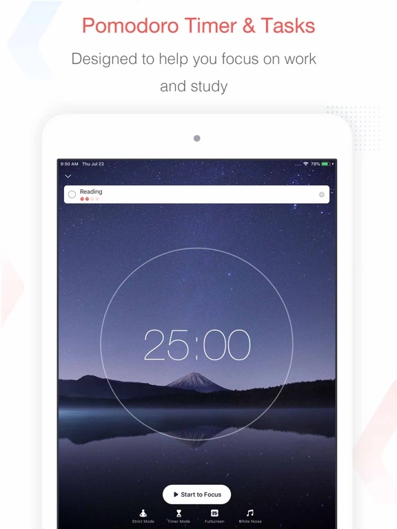 Focus To-Do — iPad 2