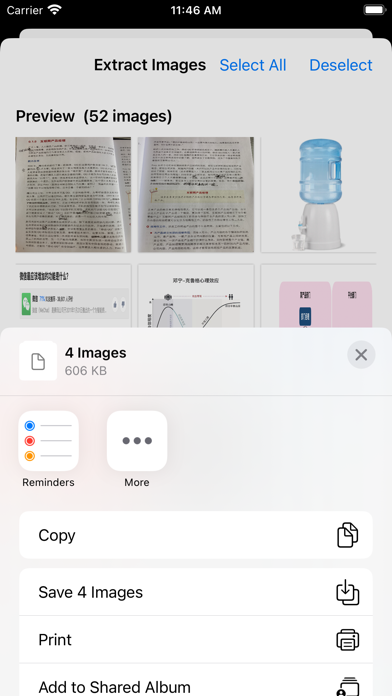 PDF Extractor developer-published iPhone product screenshot 2