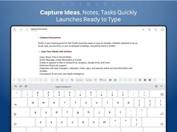 Drafts — iPad 2