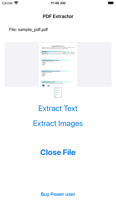 PDF Extractor developer-published iPhone product screenshot 3