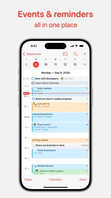 Apple Calendar — iPhone 1