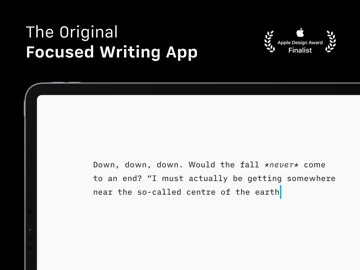 iA Writer — iPad 2