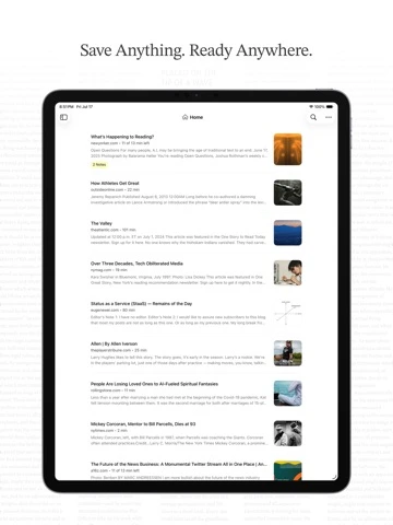 Instapaper — iPad 2
