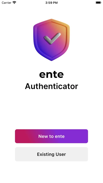 Ente Auth — iPhone 1