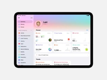 Apple Health — iPad 2